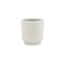 Contemporary Home Living 3.25" White Round Ripple Planter Pot